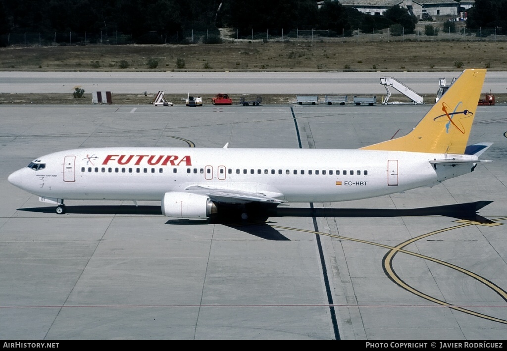 Aircraft Photo of EC-HBT | Boeing 737-4Y0 | Futura International Airways | AirHistory.net #753049