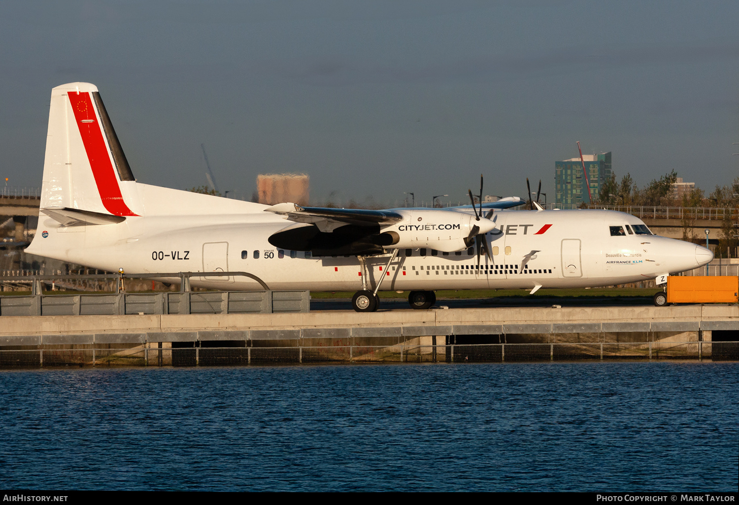 Aircraft Photo of OO-VLZ | Fokker 50 | CityJet | AirHistory.net #753053