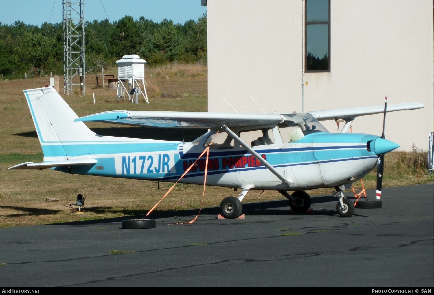 Aircraft Photo of N172JR | Cessna R172J | France - Sapeurs-Pompiers | AirHistory.net #753061