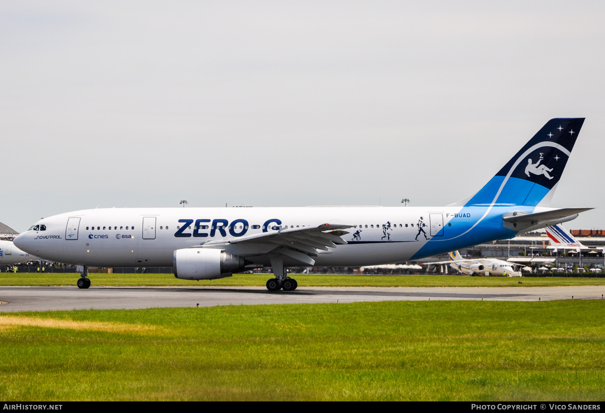 Aircraft Photo of F-BUAD | Airbus A300B2-1C | Novespace | AirHistory.net #753064