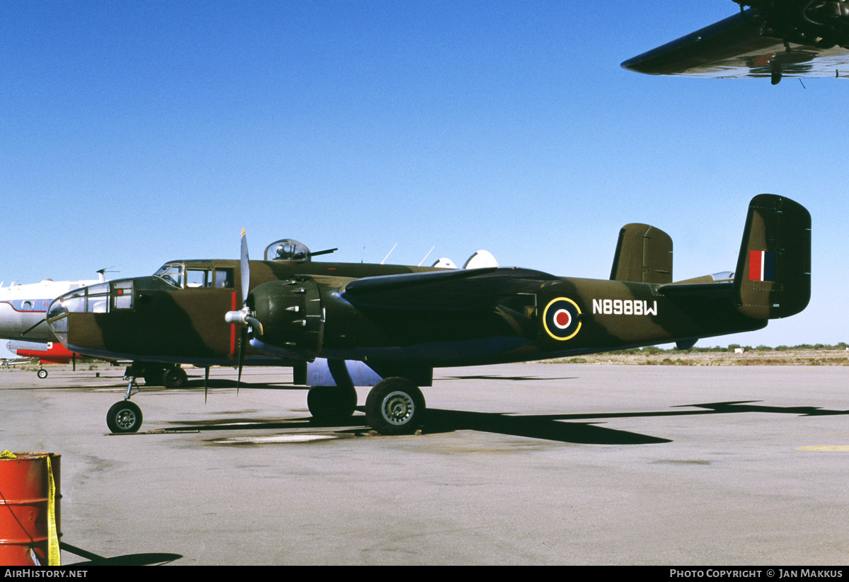 Aircraft Photo of N898BW | North American B-25J Mitchell | UK - Air Force | AirHistory.net #753109