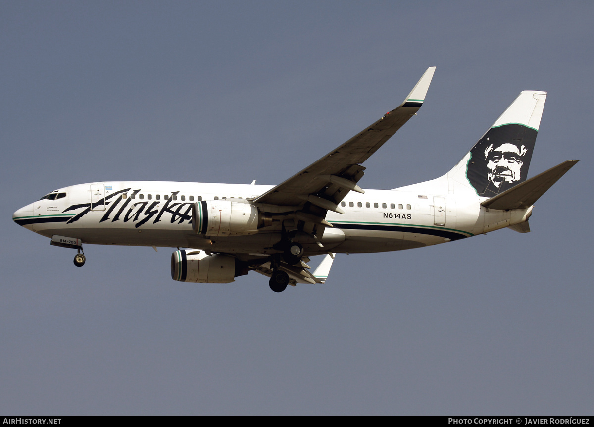 Aircraft Photo of N614AS | Boeing 737-790 | Alaska Airlines | AirHistory.net #753122
