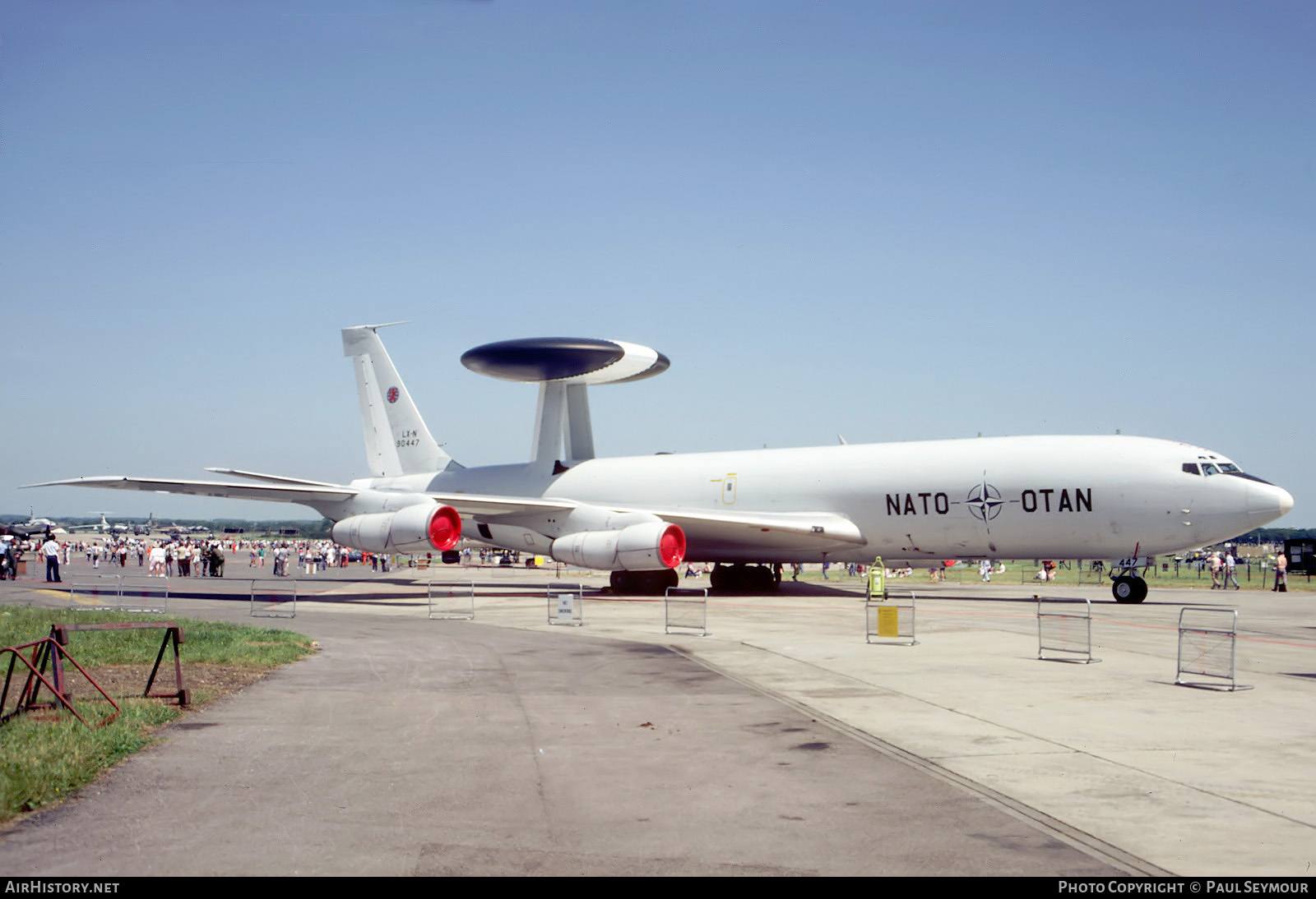 Aircraft Photo of LX-N90447 | Boeing E-3A Sentry | Luxembourg - NATO | AirHistory.net #753123