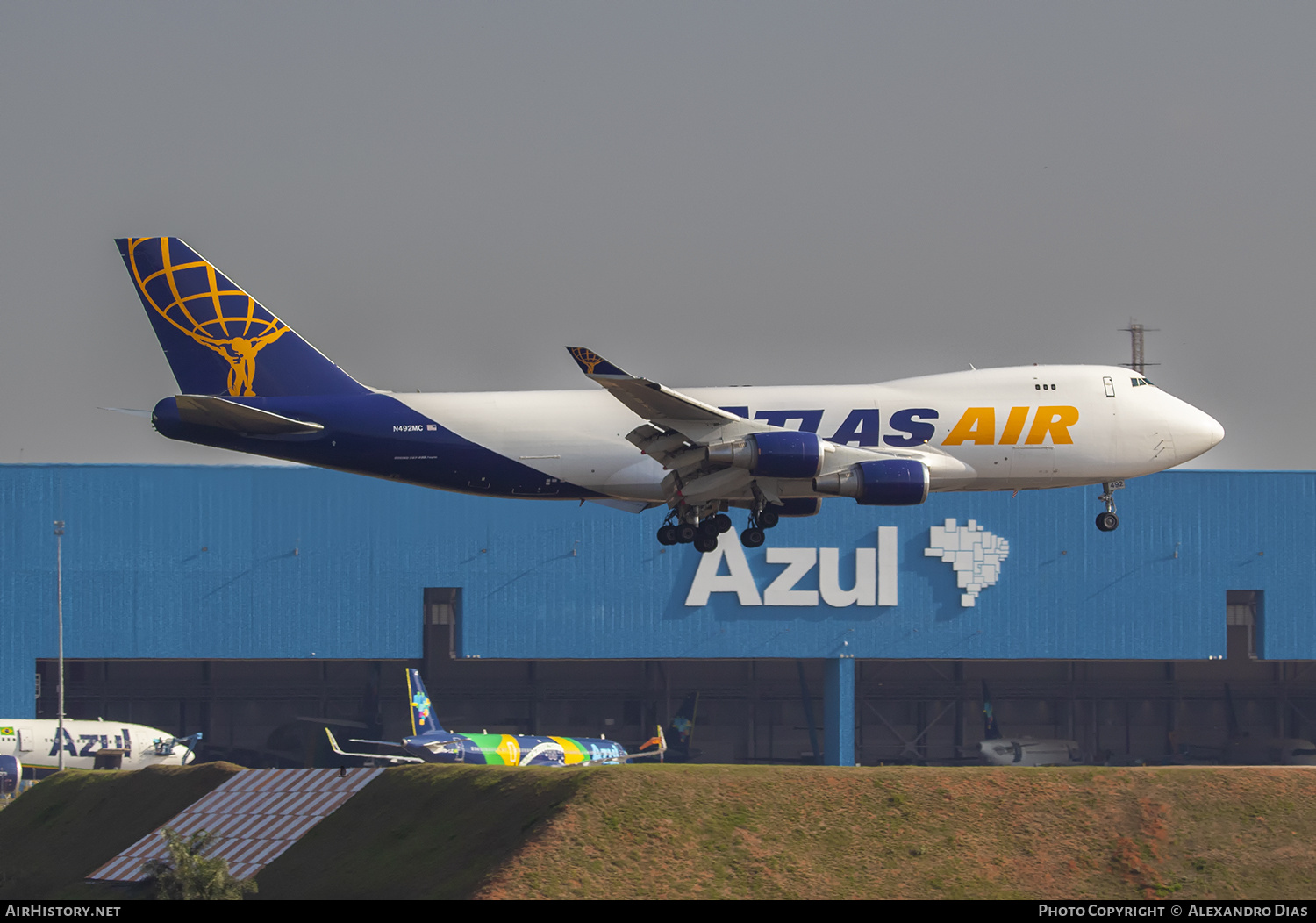 Aircraft Photo of N492MC | Boeing 747-47UF/SCD | Atlas Air | AirHistory.net #753131