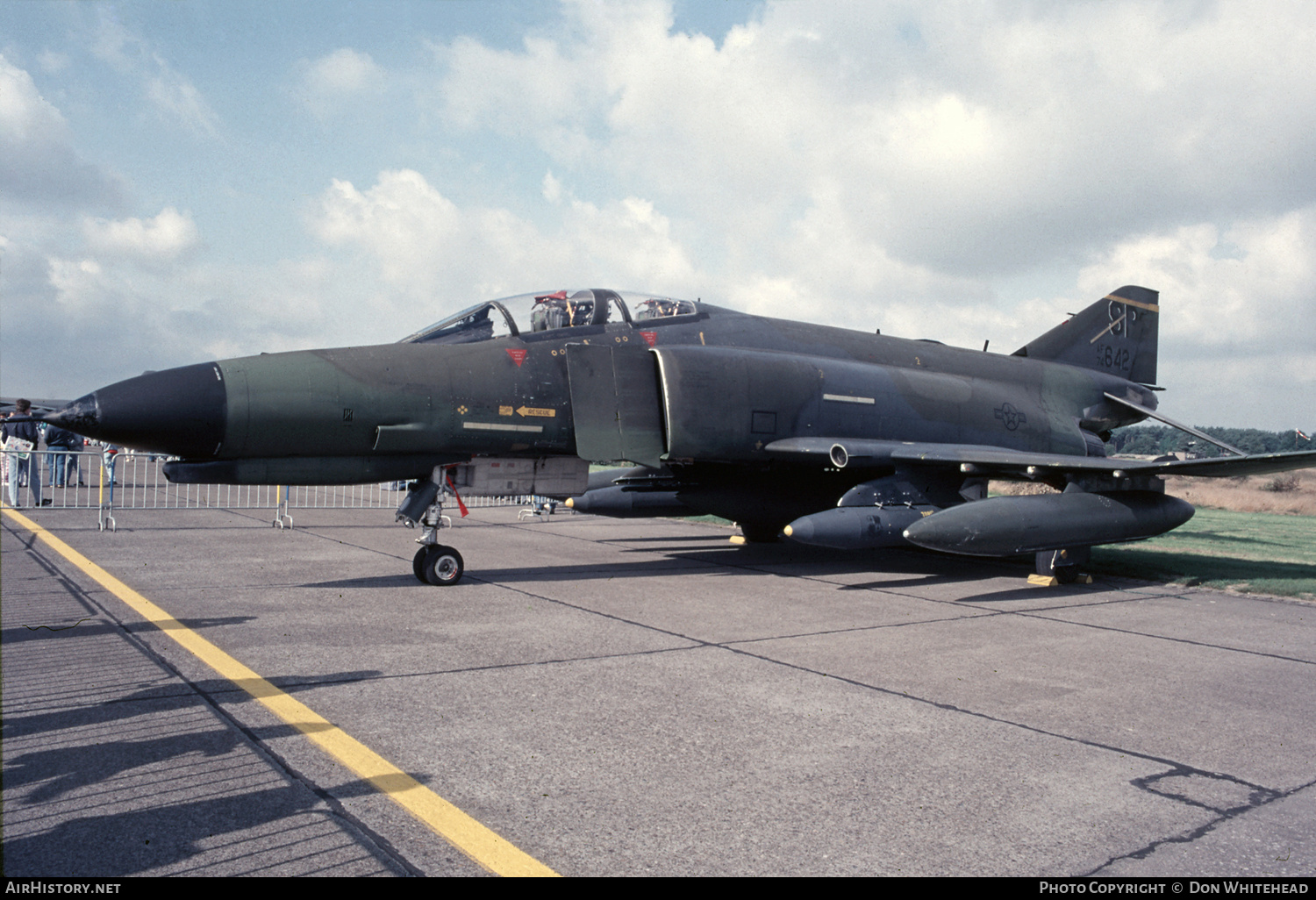 Aircraft Photo of 74-1642 / AF74-642 | McDonnell Douglas F-4E Phantom II | USA - Air Force | AirHistory.net #753134