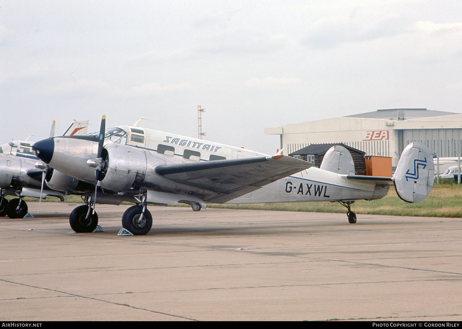 Aircraft Photo of G-AXWL | Beech D18S | Sagittair | AirHistory.net #753136