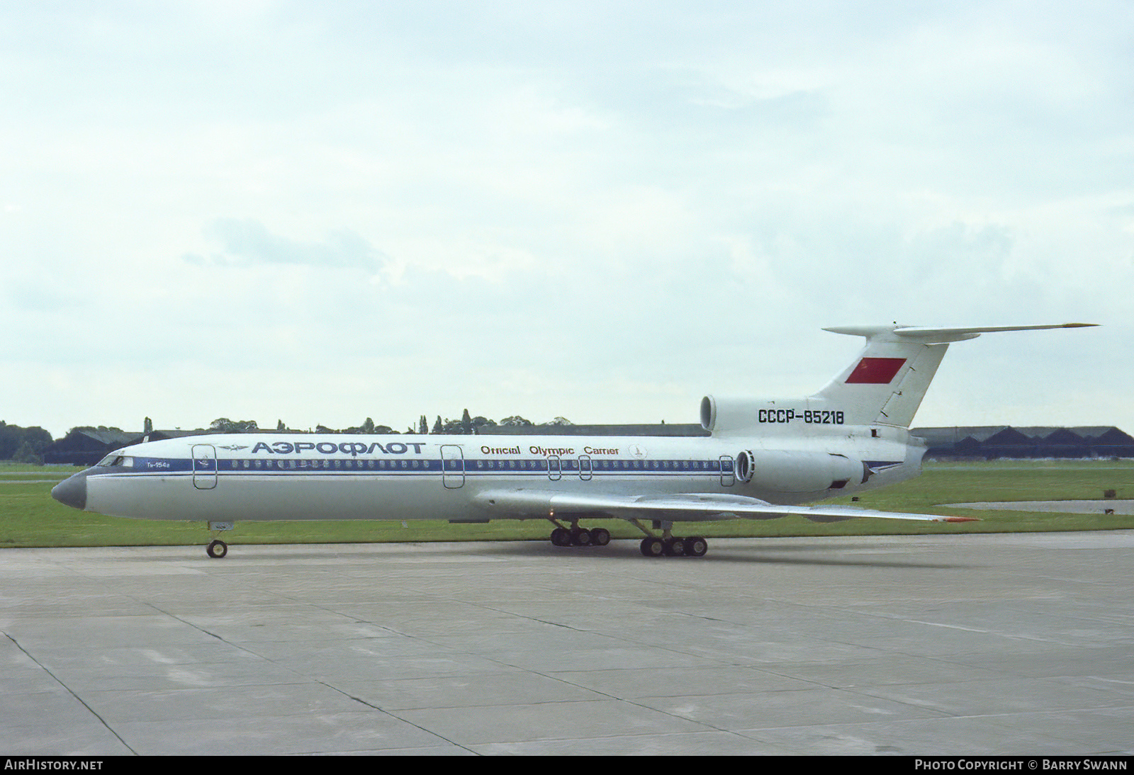 Aircraft Photo of CCCP-85218 | Tupolev Tu-154B | Aeroflot | AirHistory.net #753141