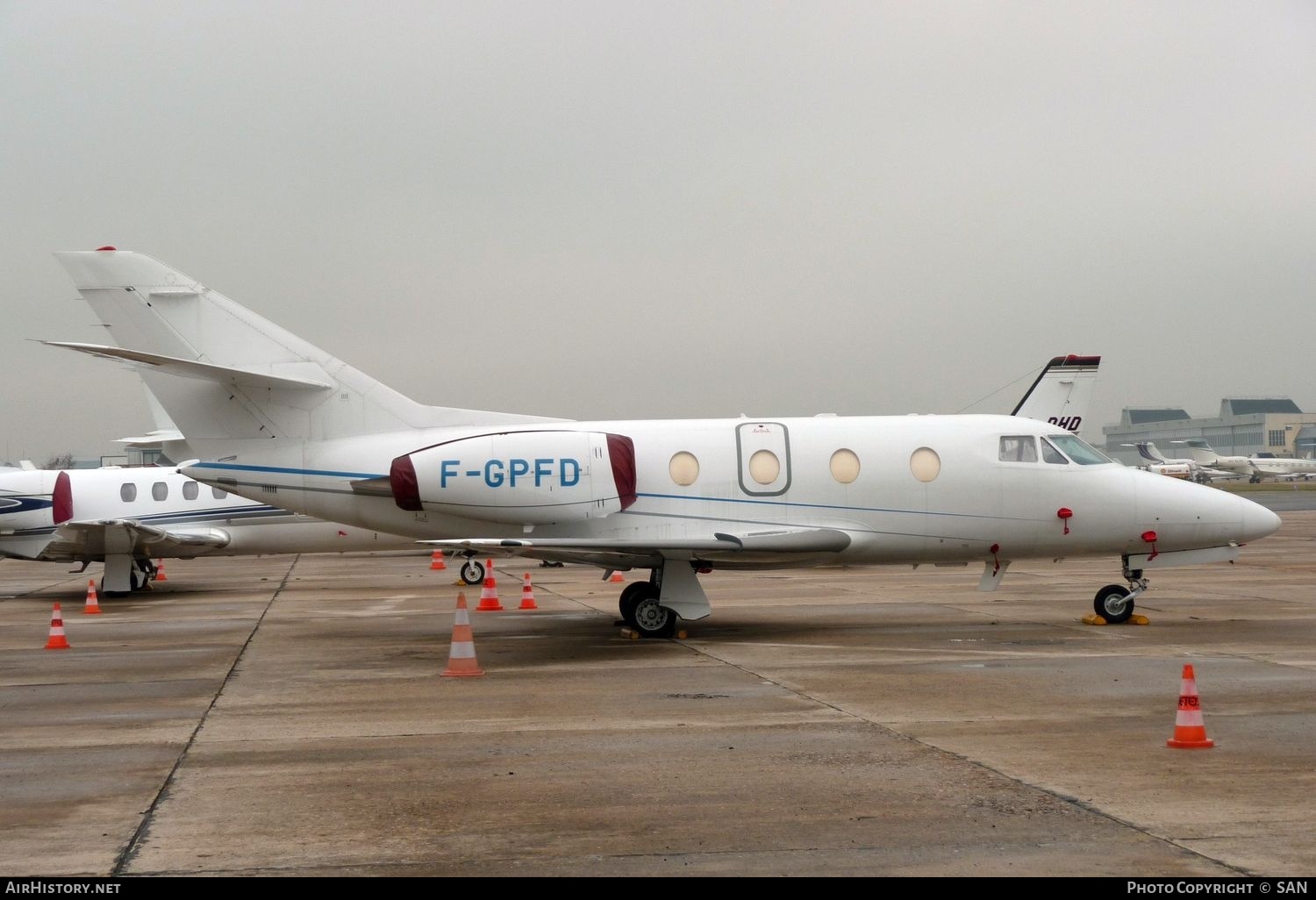 Aircraft Photo of F-GPFD | Dassault Falcon 10 | AirHistory.net #753232