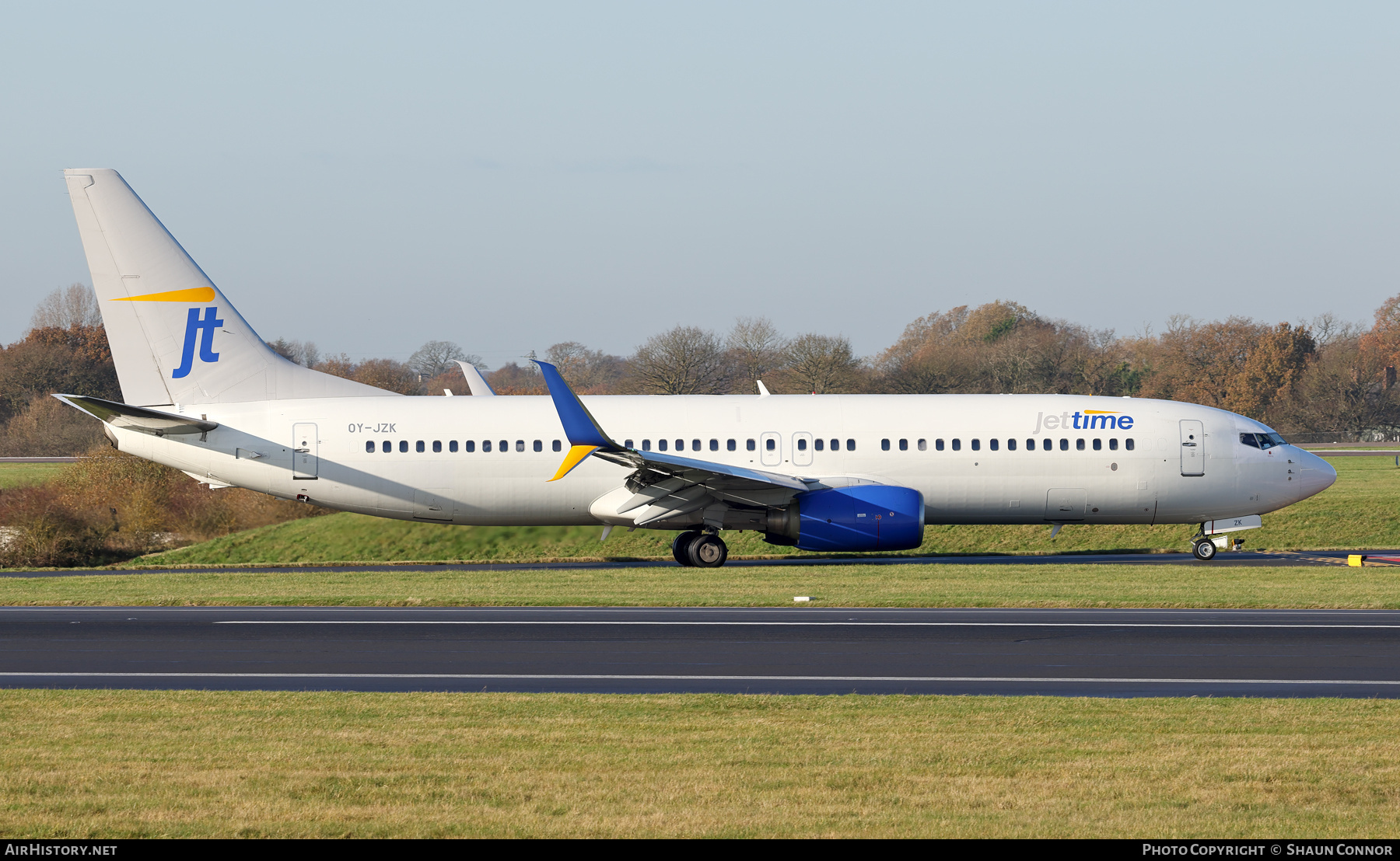 Aircraft Photo of OY-JZK | Boeing 737-86Q | Jettime | AirHistory.net #753284