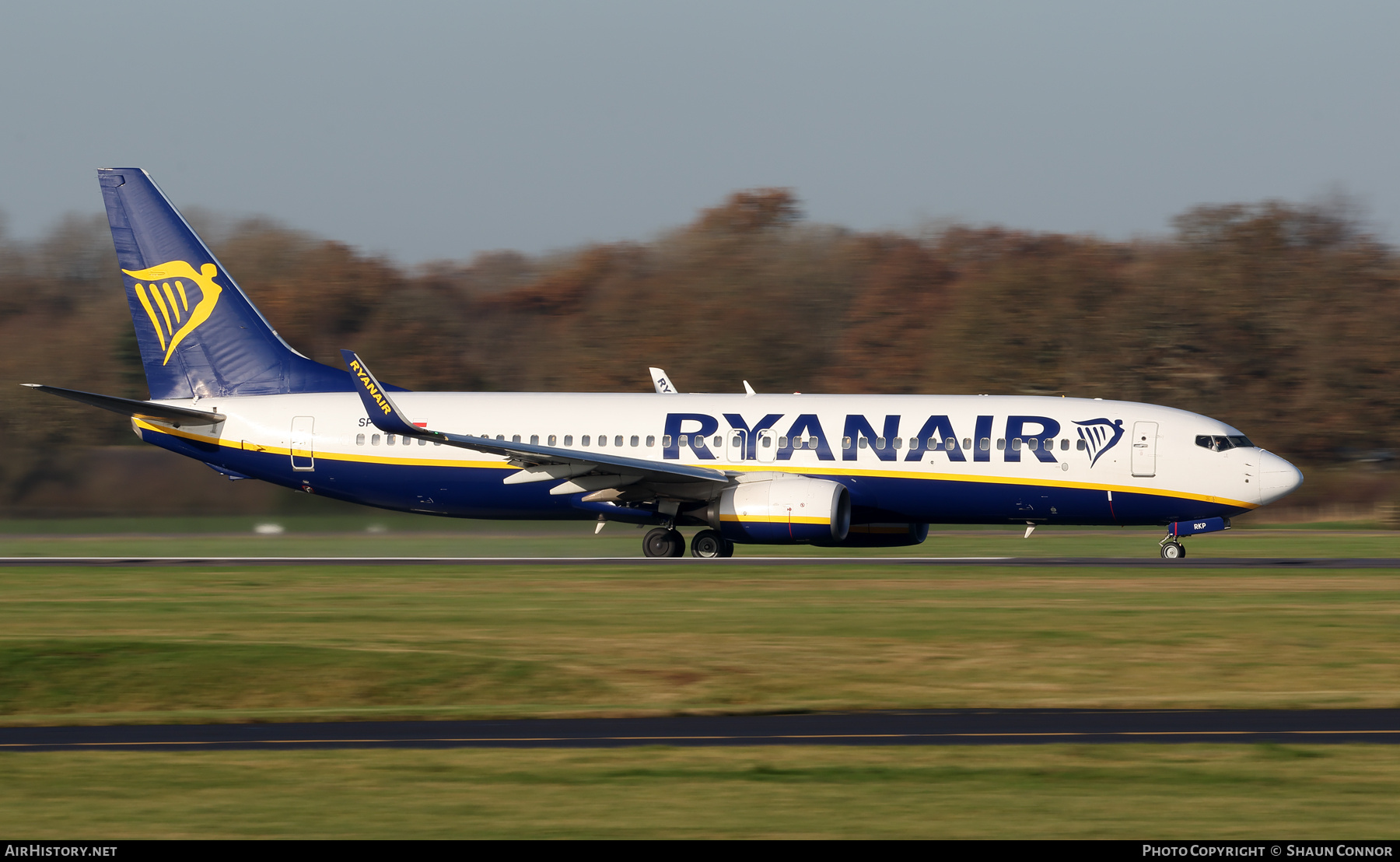 Aircraft Photo of SP-RKP | Boeing 737-8AS | Ryanair | AirHistory.net #753334