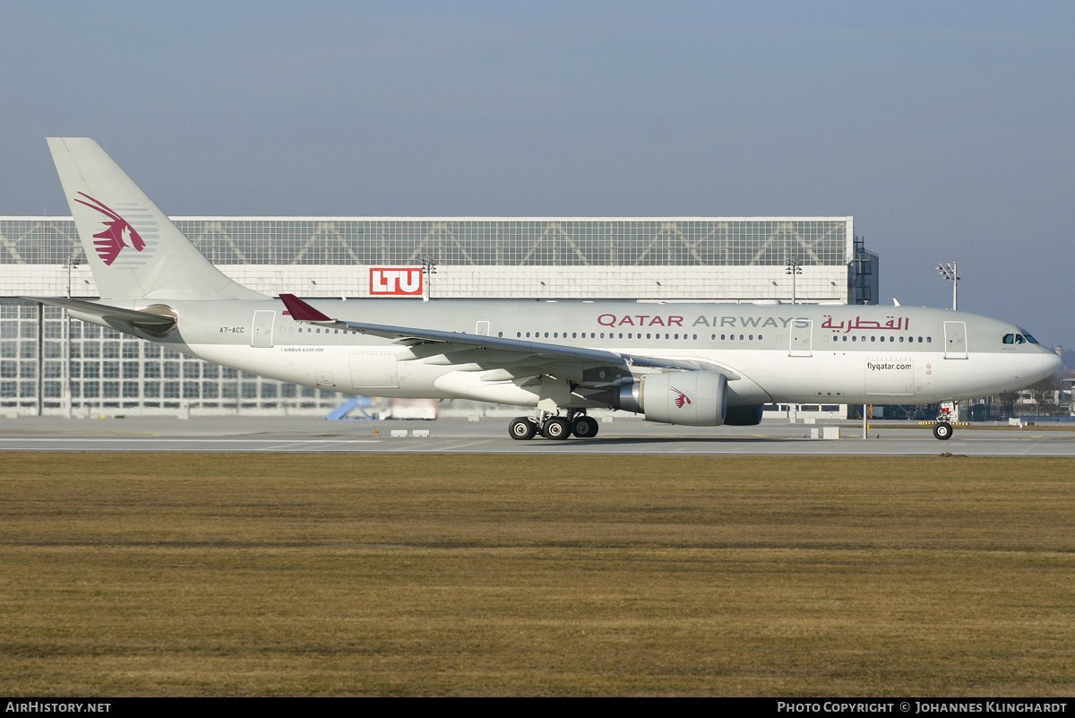 Aircraft Photo of A7-ACC | Airbus A330-203 | Qatar Airways | AirHistory.net #753355