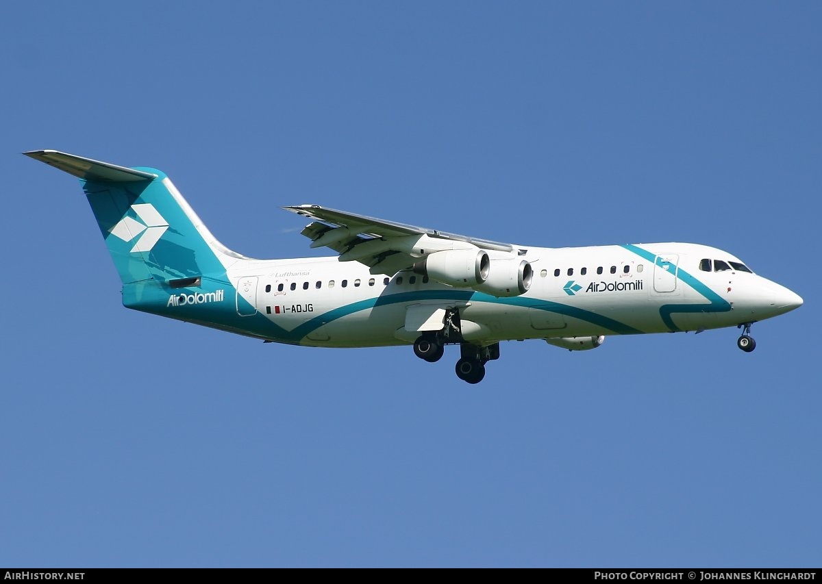 Aircraft Photo of I-ADJG | British Aerospace BAe-146-300 | Air Dolomiti | AirHistory.net #753358