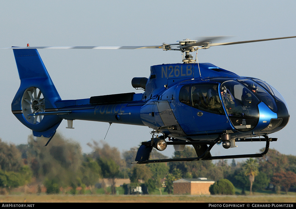 Aircraft Photo of N26LB | Eurocopter EC-130B-4 | Long Beach Police Department | AirHistory.net #753364