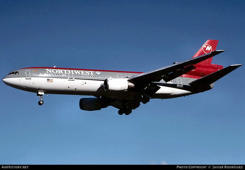 Aircraft Photo of N141US | McDonnell Douglas DC-10-40 | Northwest Airlines | AirHistory.net #753374