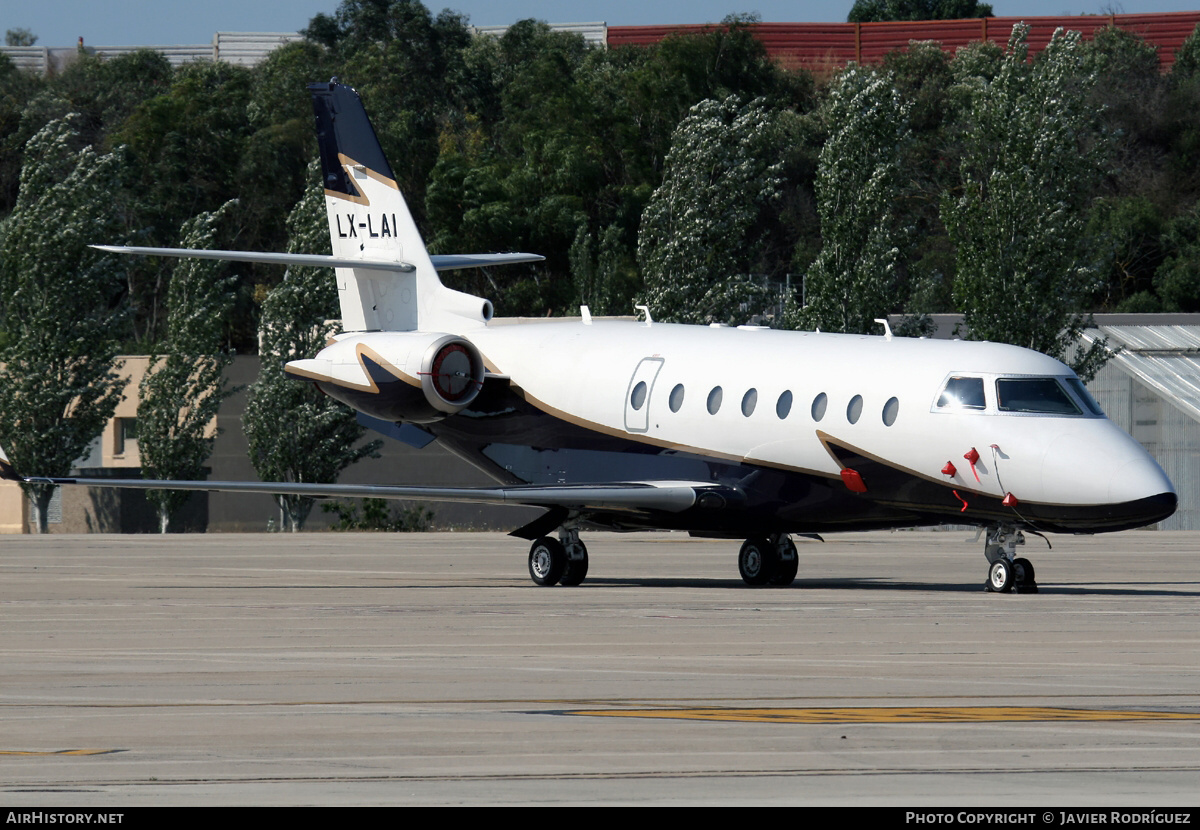 Aircraft Photo of LX-LAI | Israel Aircraft Industries Gulfstream G200 | AirHistory.net #753375