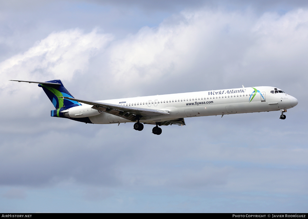 Aircraft Photo of N805WA | McDonnell Douglas MD-83 (DC-9-83) | World Atlantic Airlines | AirHistory.net #753377