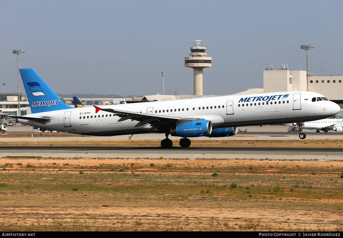 Aircraft Photo of EI-ETH | Airbus A321-231 | Metrojet | AirHistory.net #753403