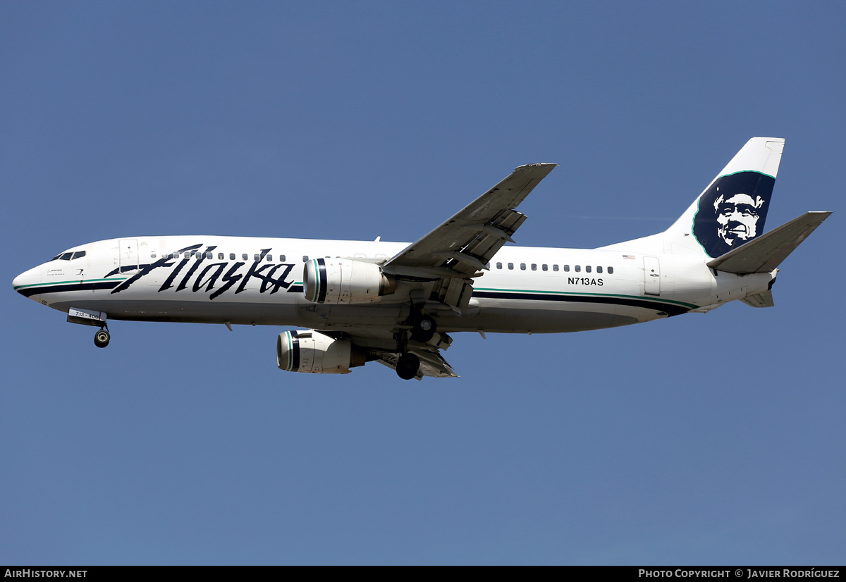 Aircraft Photo of N713AS | Boeing 737-490 | Alaska Airlines | AirHistory.net #753404