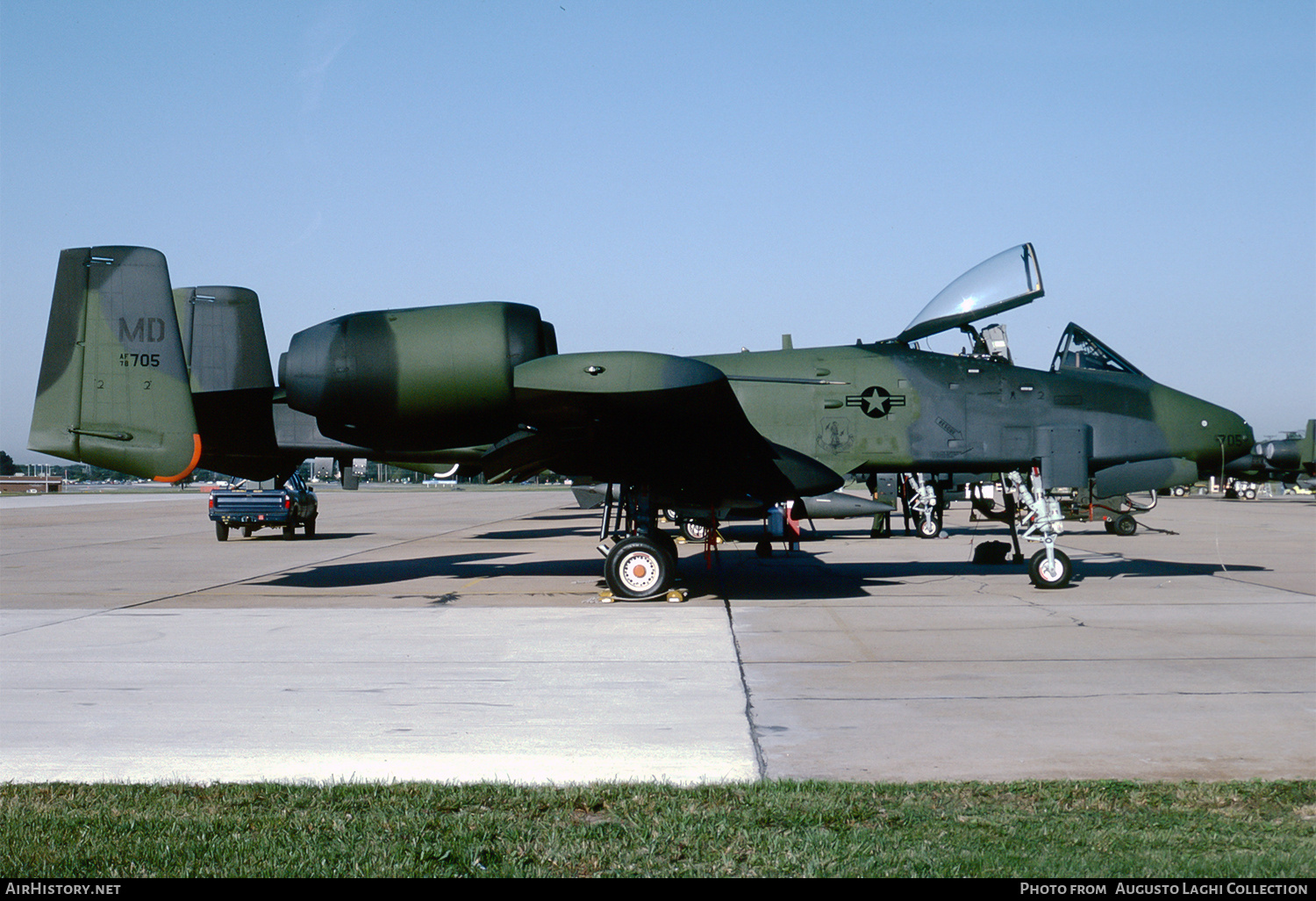 Aircraft Photo of 78-0705 / AF78-705 | Fairchild A-10A Thunderbolt II | USA - Air Force | AirHistory.net #753413