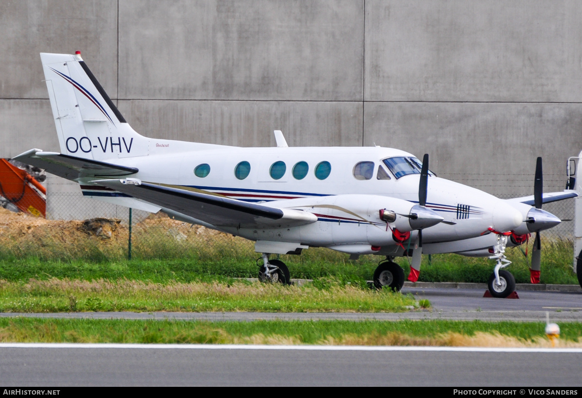 Aircraft Photo of OO-VHV | Beech E90 King Air | AirHistory.net #753425