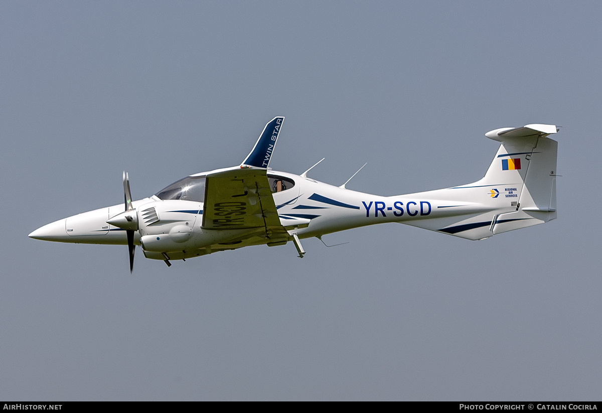 Aircraft Photo of YR-SCD | Diamond DA42 Twin Star | Regional Air Services | AirHistory.net #753445