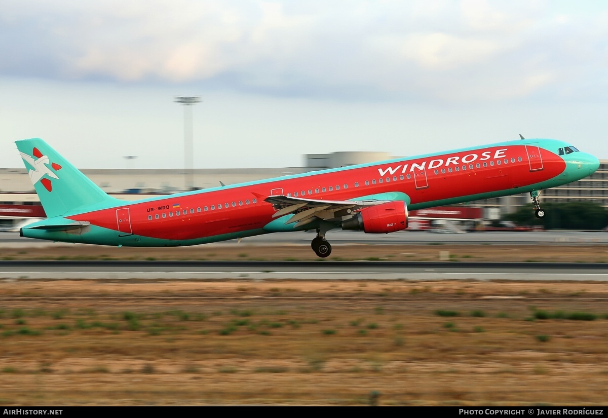 Aircraft Photo of UR-WRO | Airbus A321-211 | Windrose | AirHistory.net #753456