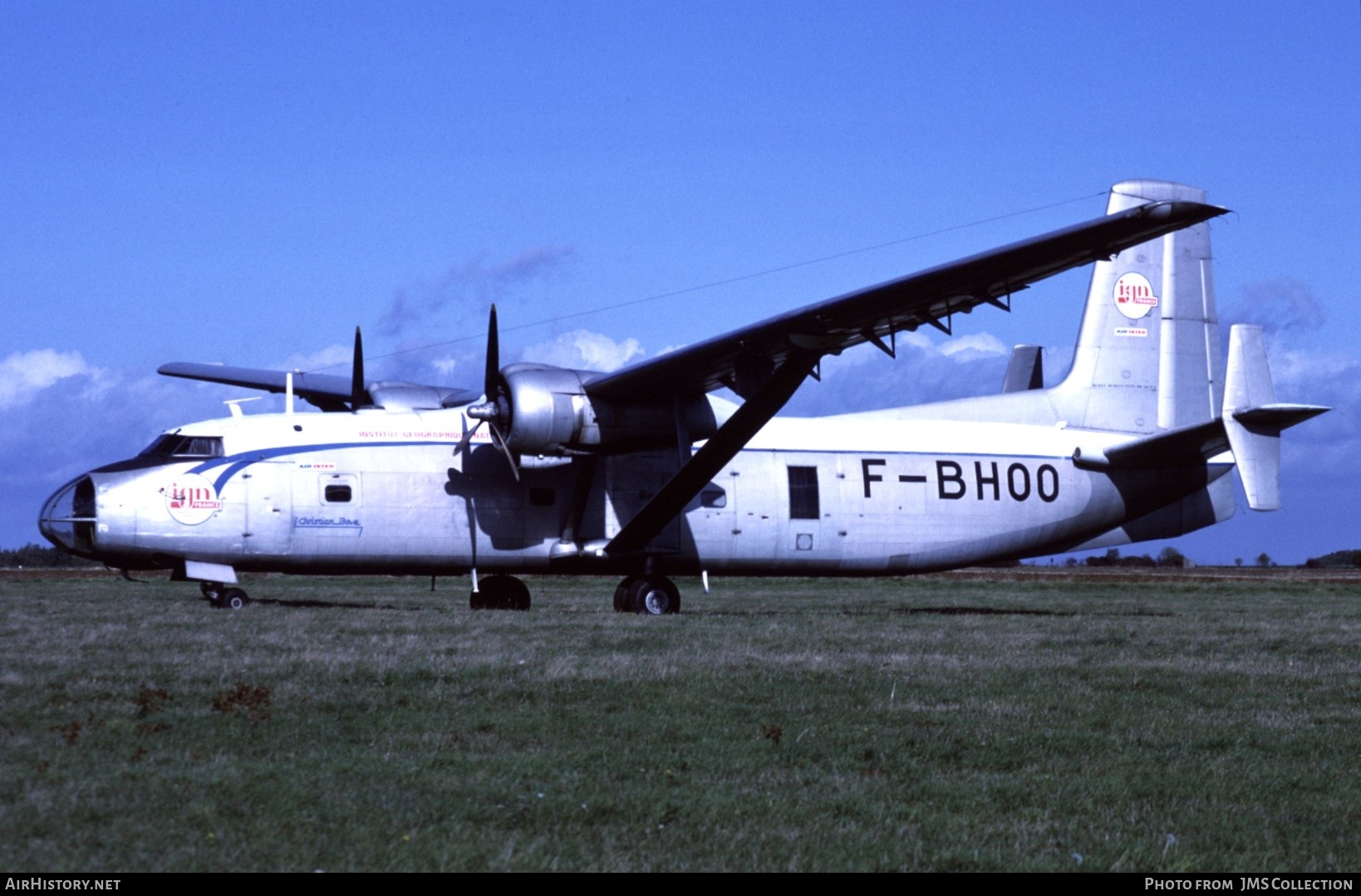 Aircraft Photo of F-BHOO | Hurel-Dubois HD-34 | IGN - Institut Géographique National | AirHistory.net #753495
