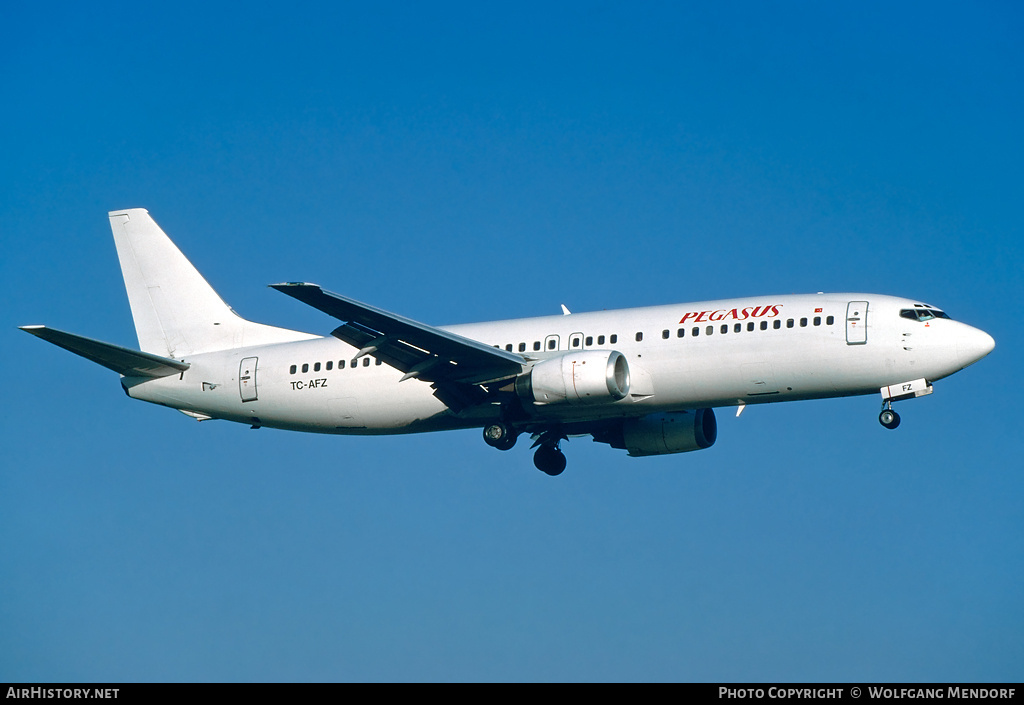 Aircraft Photo of TC-AFZ | Boeing 737-4Y0 | Pegasus Airlines | AirHistory.net #753555