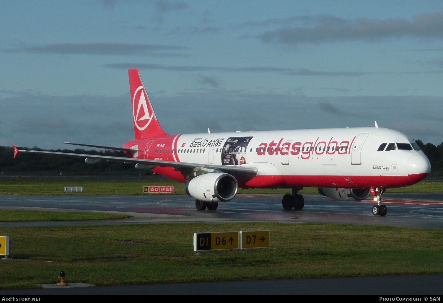 Aircraft Photo of TC-AGI | Airbus A321-231 | AtlasGlobal Airlines | AirHistory.net #753591