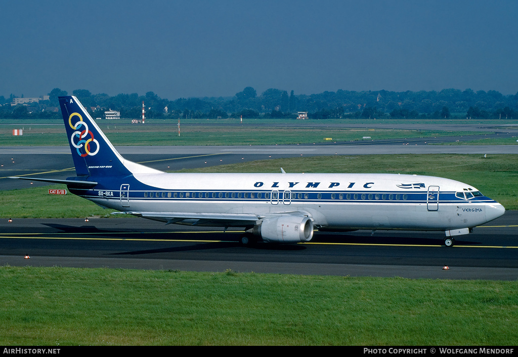 Aircraft Photo of SX-BKA | Boeing 737-484 | Olympic | AirHistory.net #753602
