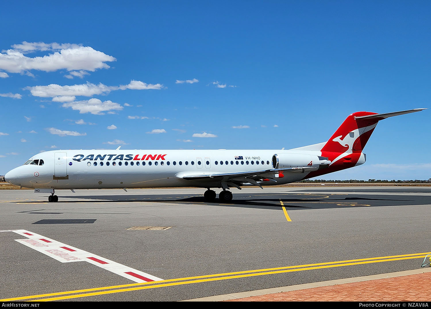 Aircraft Photo of VH-NHO | Fokker 100 (F28-0100) | QantasLink | AirHistory.net #753611