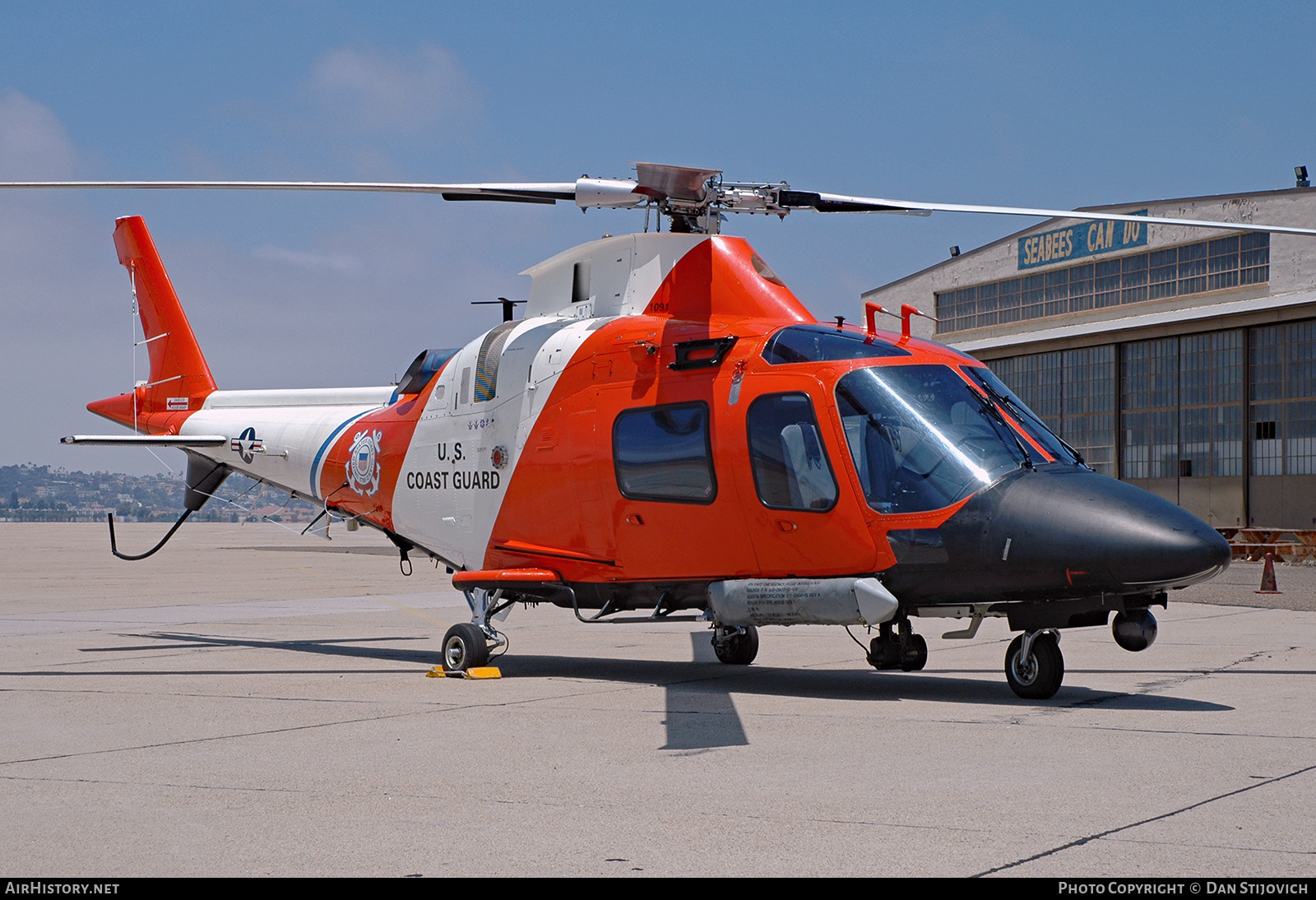 Aircraft Photo of 1091 | AgustaWestland MH-68A Stingray (A-109E) | USA - Coast Guard | AirHistory.net #753613