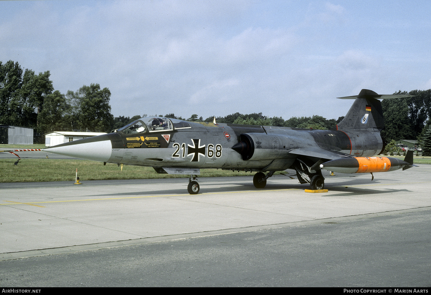 Aircraft Photo of 2168 | Lockheed F-104G Starfighter | Germany - Air Force | AirHistory.net #753647
