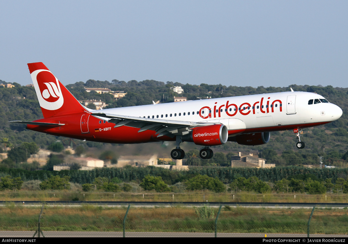 Aircraft Photo of D-ABFF | Airbus A320-214 | Air Berlin | AirHistory.net #753649