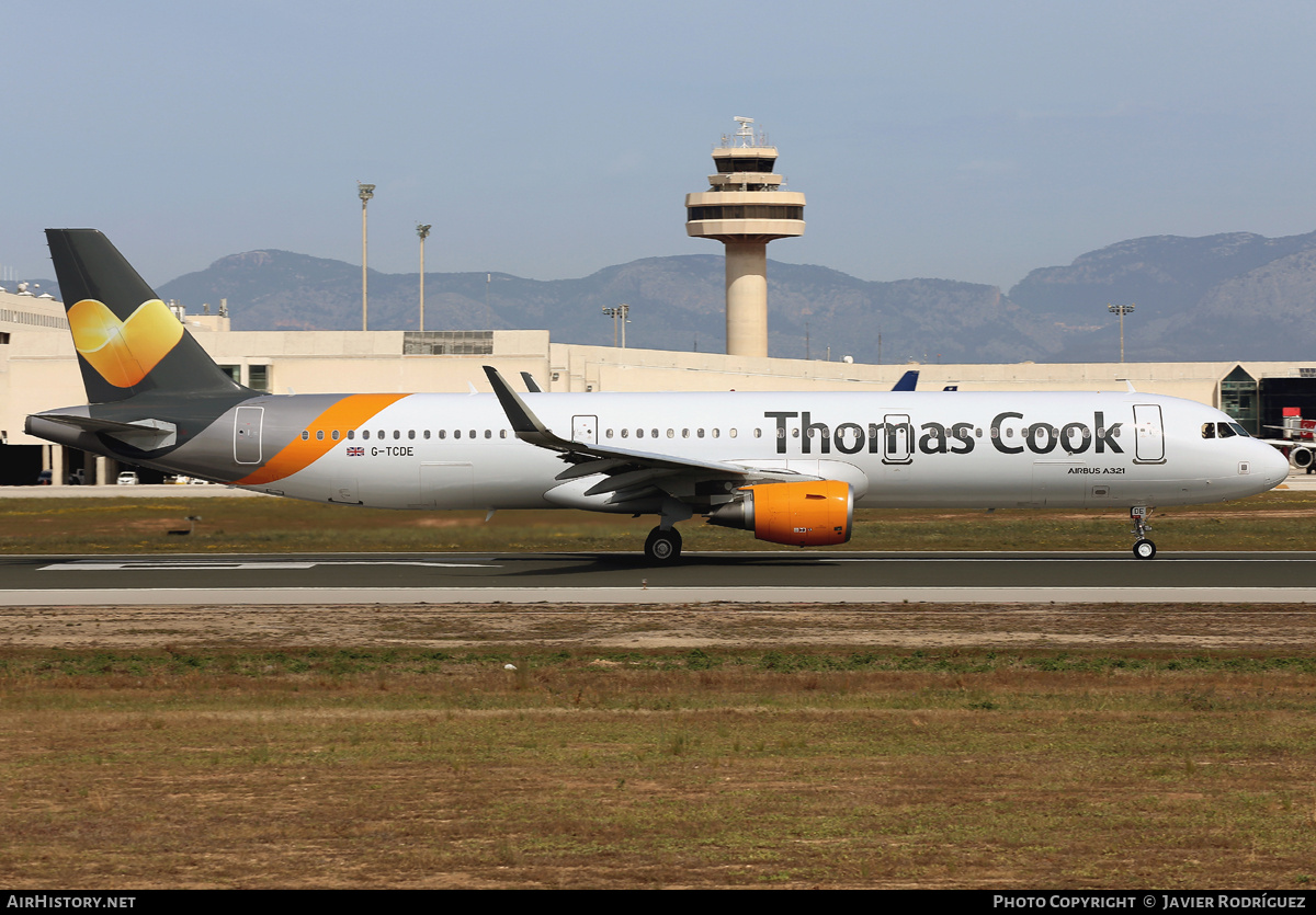 Aircraft Photo of G-TCDE | Airbus A321-211 | Thomas Cook Airlines | AirHistory.net #753650