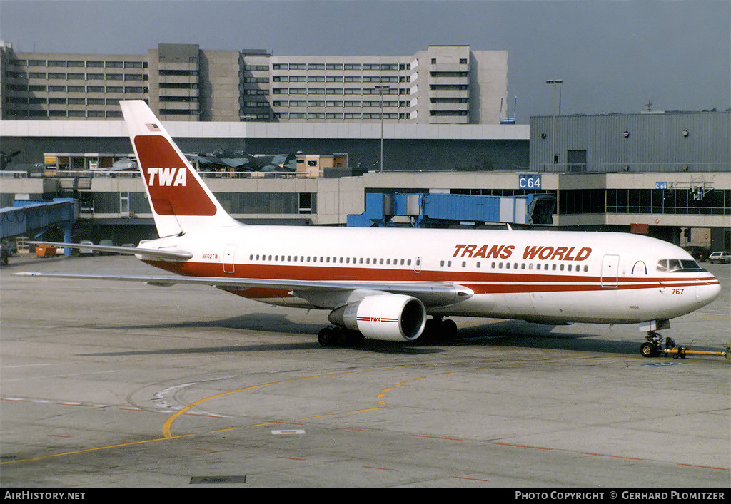 Aircraft Photo of N602TW | Boeing 767-231(ER) | Trans World Airlines - TWA | AirHistory.net #753682