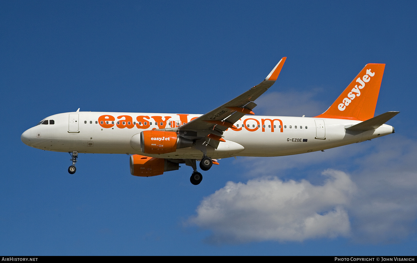 Aircraft Photo of G-EZOE | Airbus A320-214 | EasyJet | AirHistory.net #753703