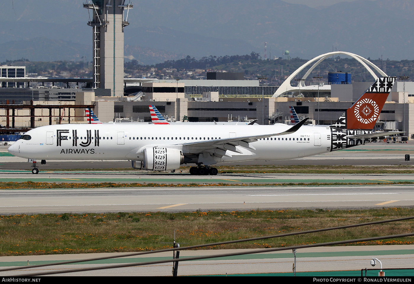 Aircraft Photo of DQ-FAJ | Airbus A350-941 | Fiji Airways | AirHistory.net #753758
