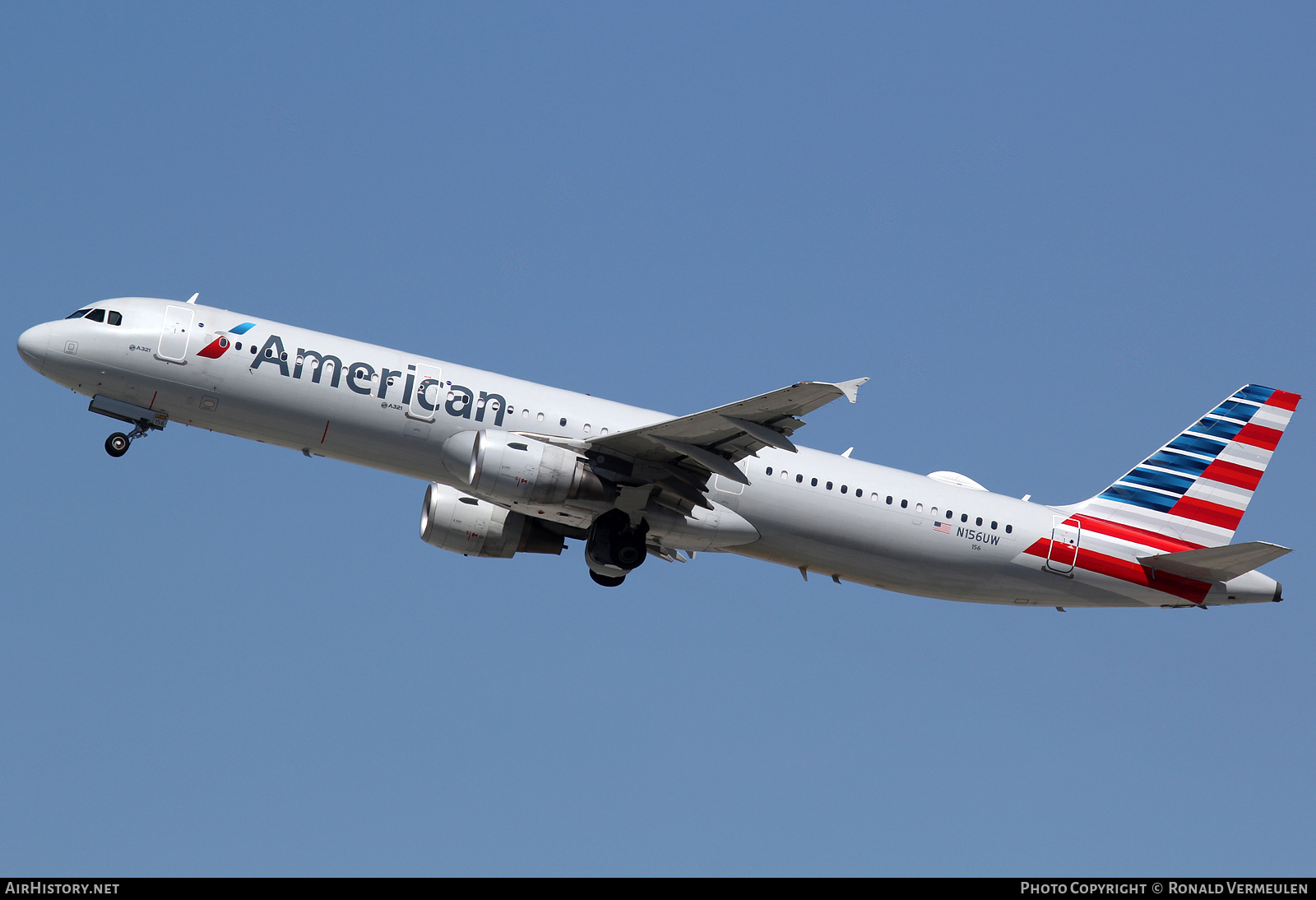 Aircraft Photo of N156UW | Airbus A321-211 | American Airlines | AirHistory.net #753759