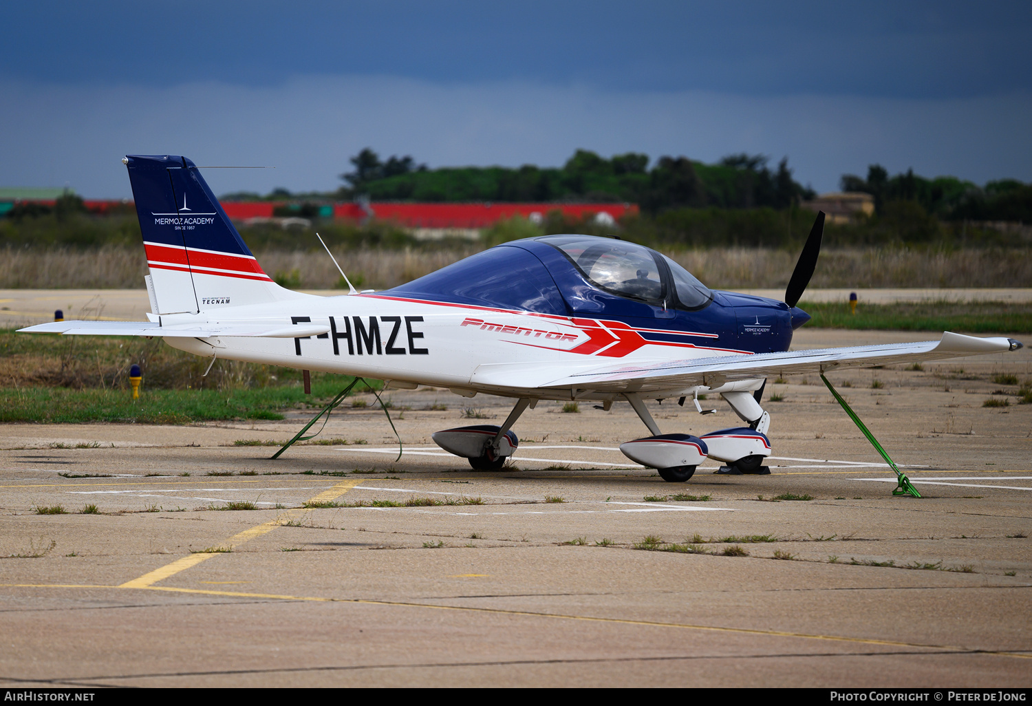 Aircraft Photo of F-HMZE | Tecnam P-Mentor | Mermoz Academy | AirHistory.net #753793
