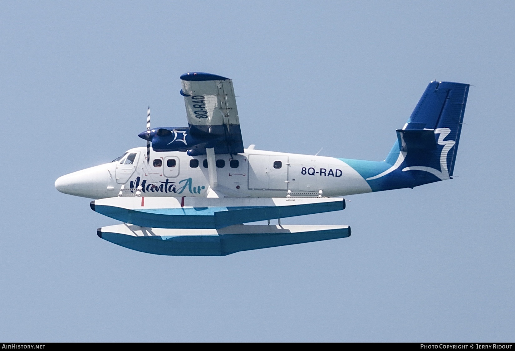 Aircraft Photo of 8Q-RAD | De Havilland Canada DHC-6-300 Twin Otter | Manta Air | AirHistory.net #753822