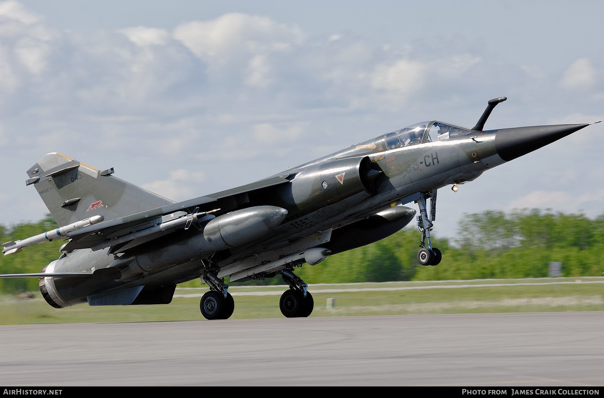 Aircraft Photo of 645 | Dassault Mirage F1... | France - Air Force | AirHistory.net #753876