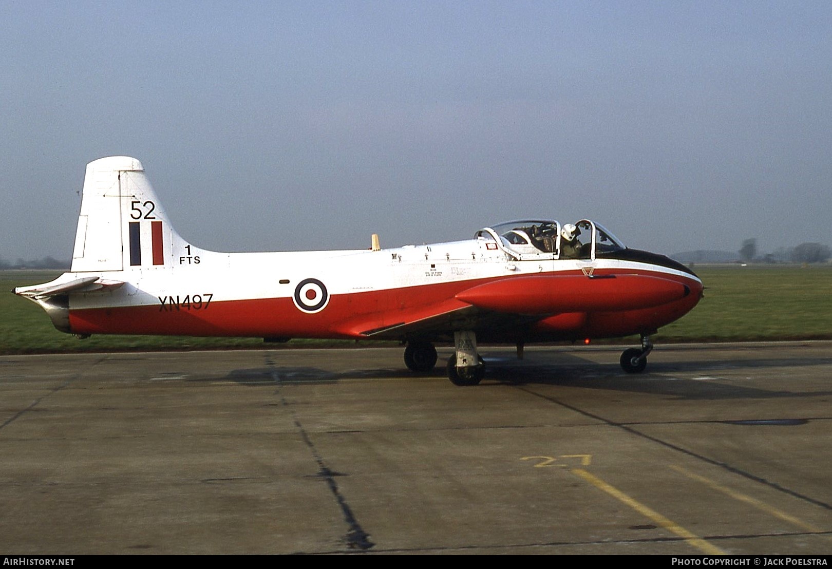 Aircraft Photo of XN497 | Hunting P.84 Jet Provost T3A | UK - Air Force | AirHistory.net #753878