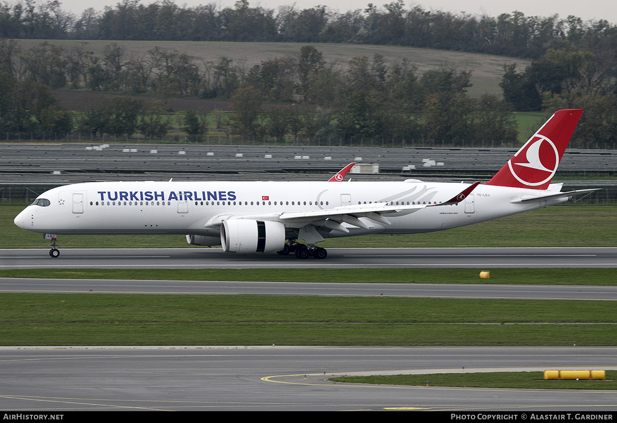 Aircraft Photo of TC-LGJ | Airbus A350-941 | Turkish Airlines | AirHistory.net #753899