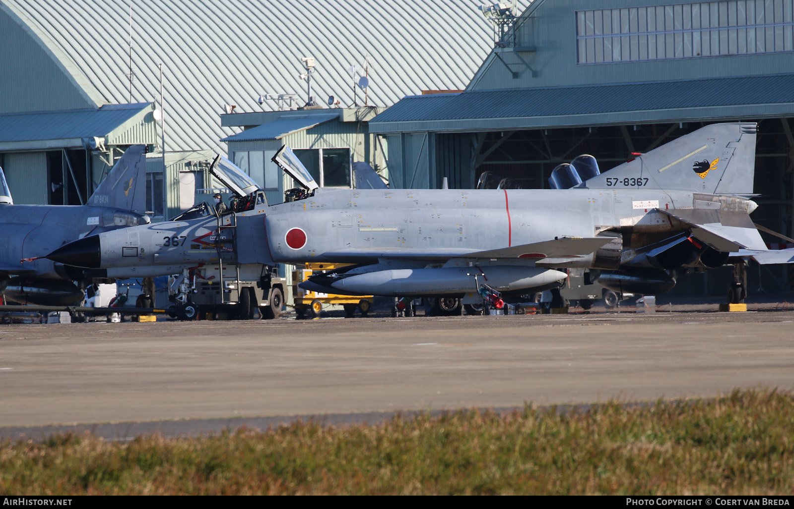 Aircraft Photo of 57-8367 | McDonnell Douglas F-4EJ Kai Phantom II | Japan - Air Force | AirHistory.net #753900