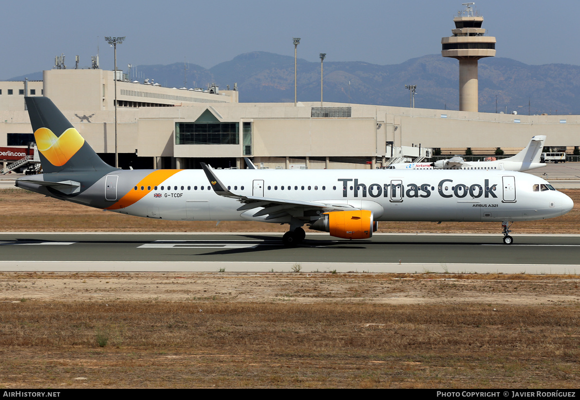 Aircraft Photo of G-TCDF | Airbus A321-211 | Thomas Cook Airlines | AirHistory.net #753902