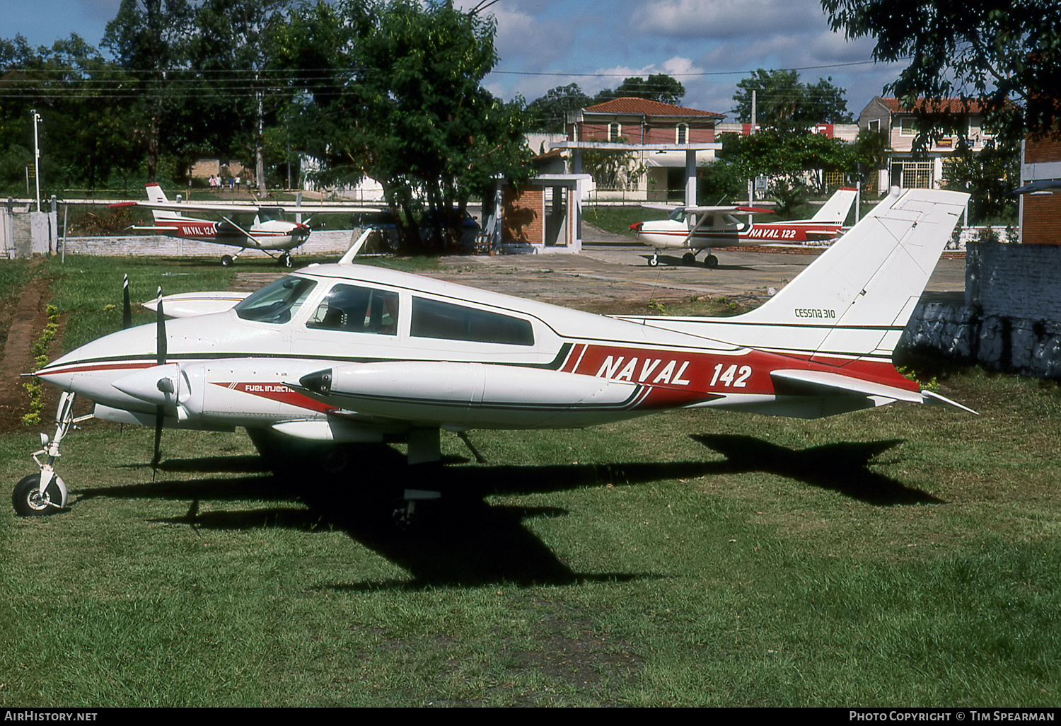 Aircraft Photo of 142 | Cessna 310K | Paraguay - Navy | AirHistory.net #753910