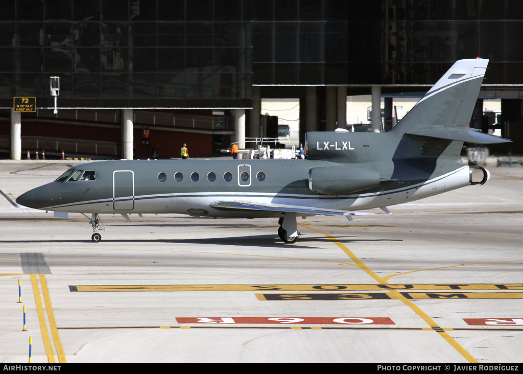 Aircraft Photo of LX-LXL | Dassault Falcon 50EX | AirHistory.net #753930