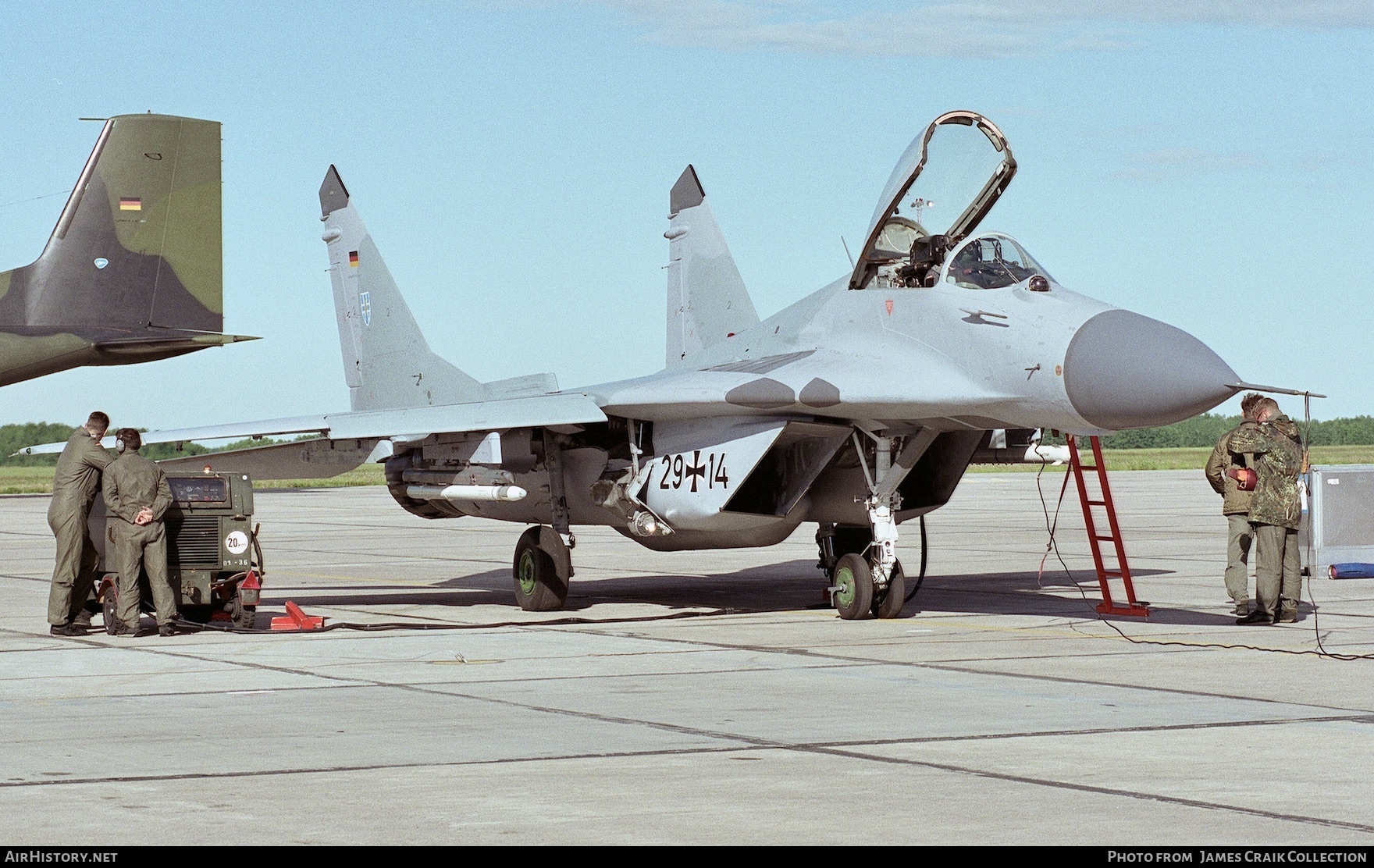 Aircraft Photo of 2914 | Mikoyan-Gurevich MiG-29 | Germany - Air Force | AirHistory.net #753955
