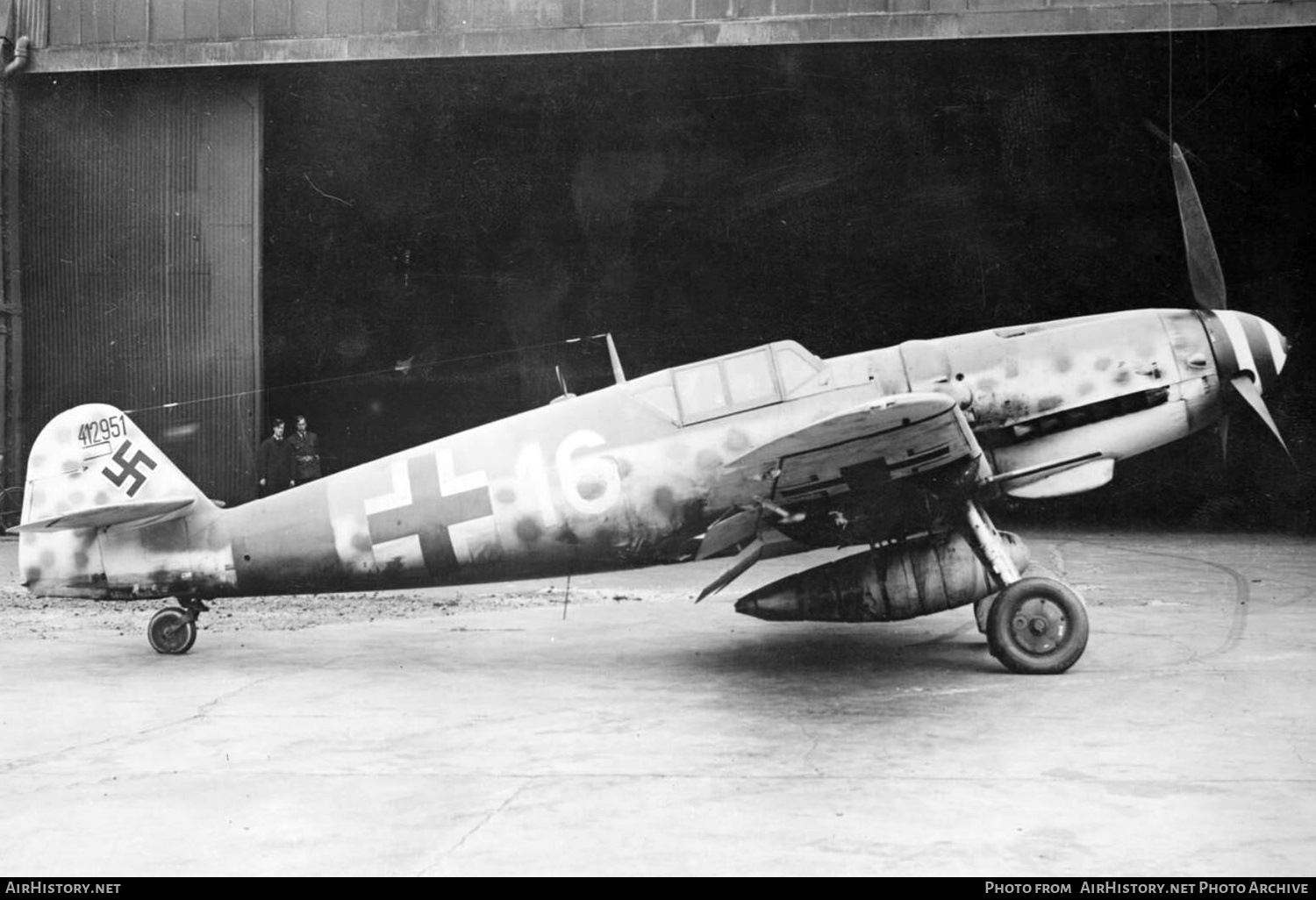Aircraft Photo of 412951 | Messerschmitt Bf-109G-6/U2 | Germany - Air Force | AirHistory.net #753964